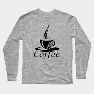coffee design Long Sleeve T-Shirt